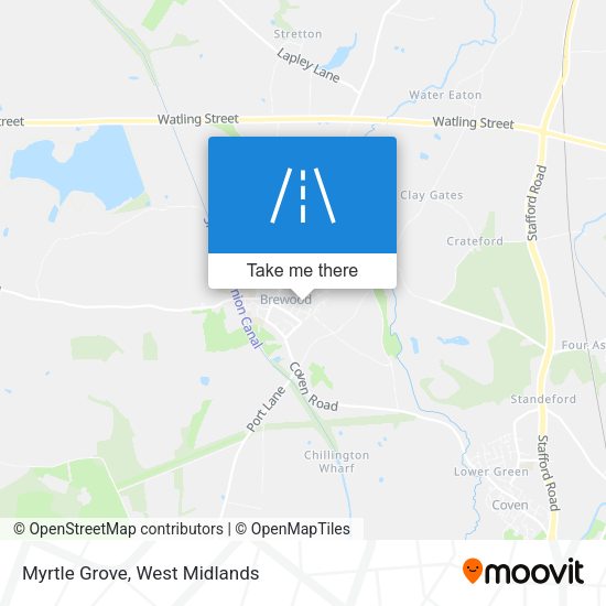 Myrtle Grove map