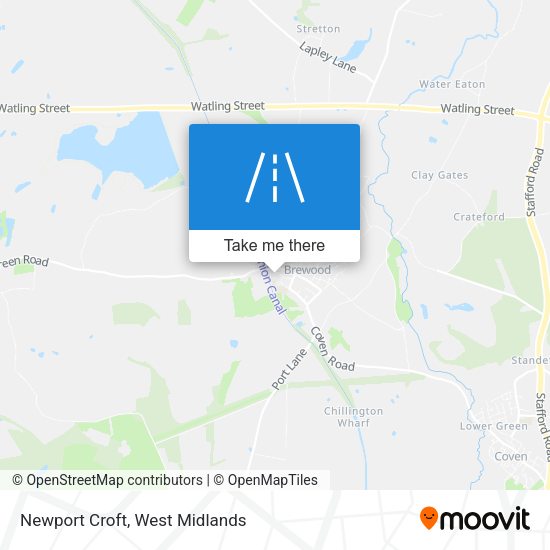 Newport Croft map