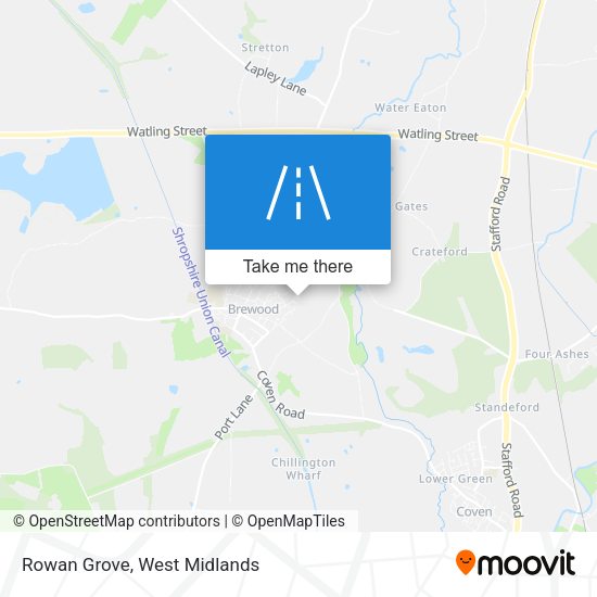 Rowan Grove map