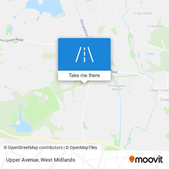 Upper Avenue map