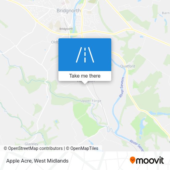 Apple Acre map