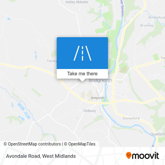Avondale Road map