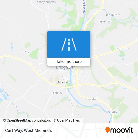 Cart Way map