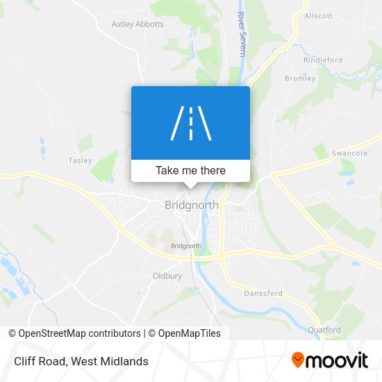 Cliff Road map