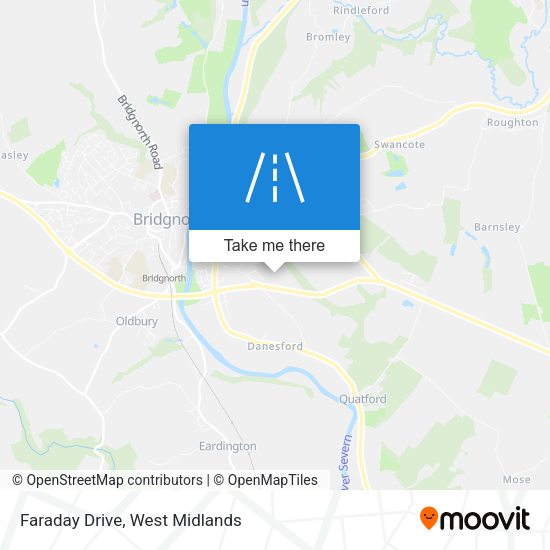 Faraday Drive map