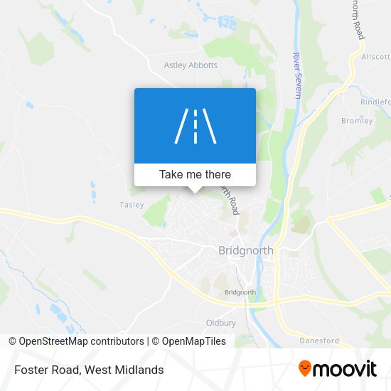 Foster Road map