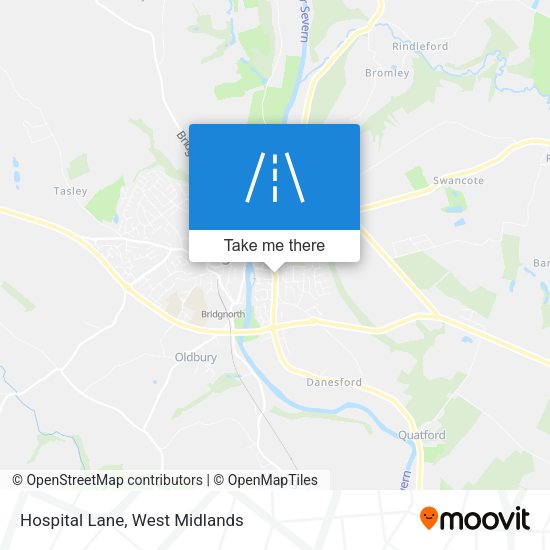 Hospital Lane map