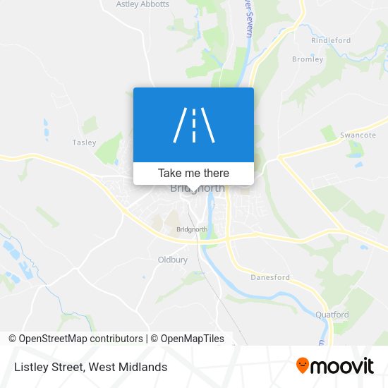 Listley Street map