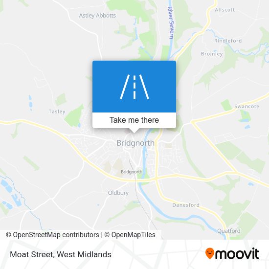 Moat Street map
