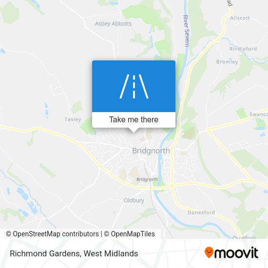 Richmond Gardens map