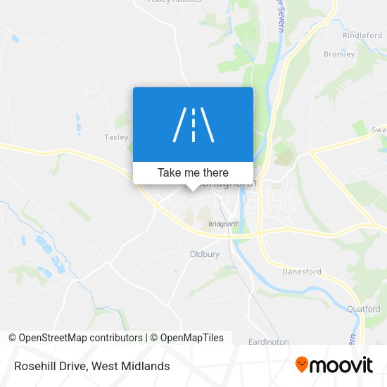 Rosehill Drive map