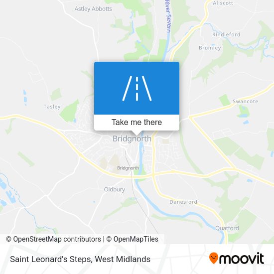 Saint Leonard's Steps map