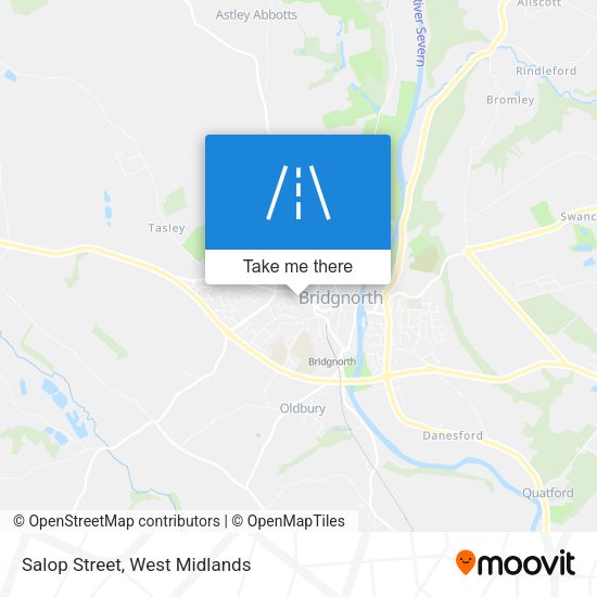 Salop Street map