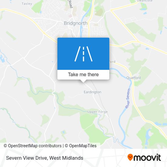 Severn View Drive map