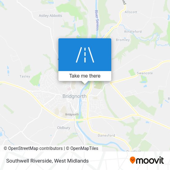 Southwell Riverside map