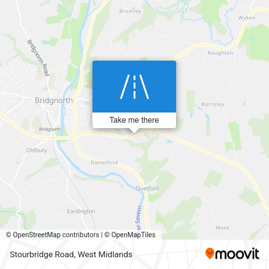 Stourbridge Road map