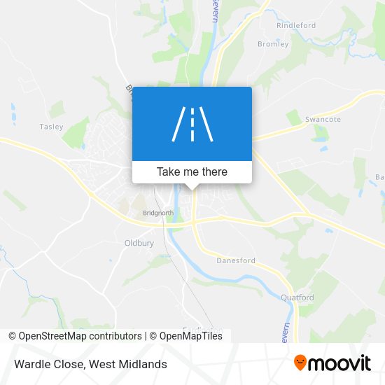 Wardle Close map