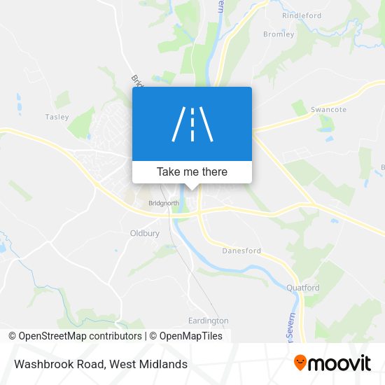 Washbrook Road map
