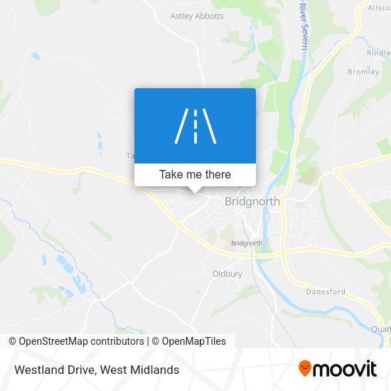 Westland Drive map