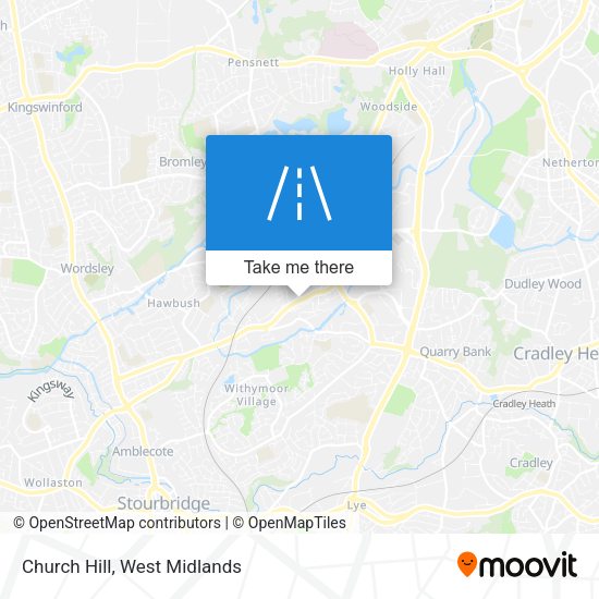 Church Hill map