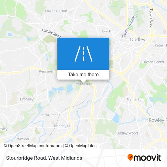 Stourbridge Road map