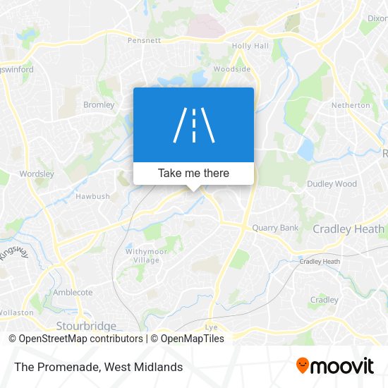 The Promenade map