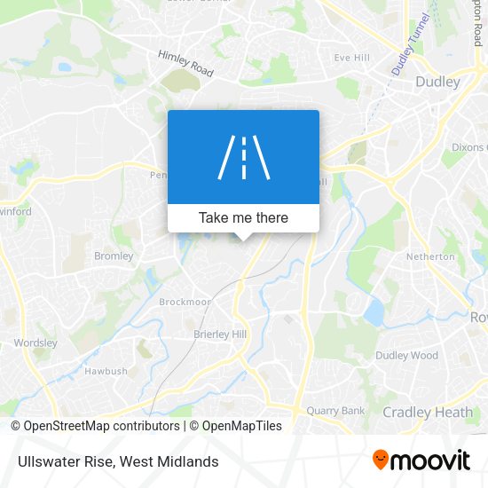 Ullswater Rise map