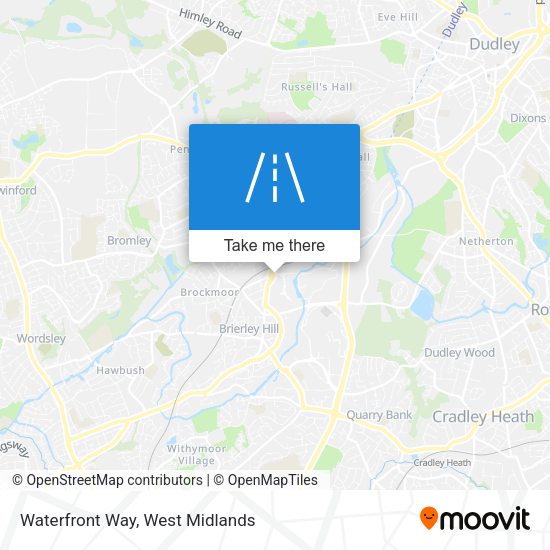 Waterfront Way map