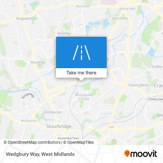 Wedgbury Way map