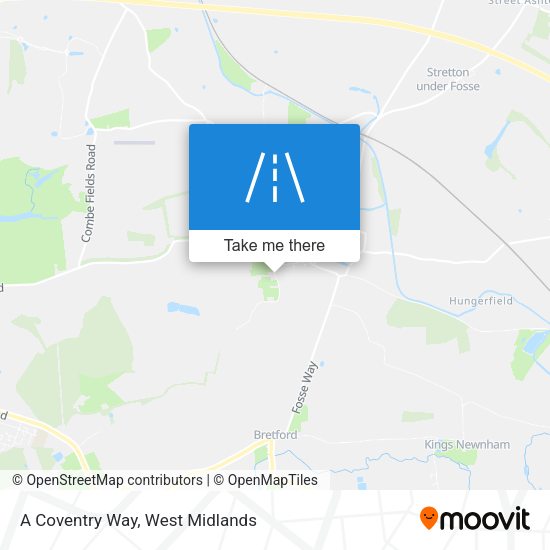 A Coventry Way map