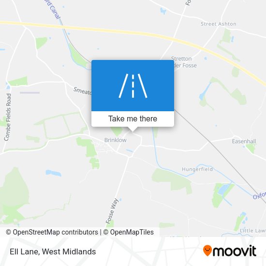 Ell Lane map