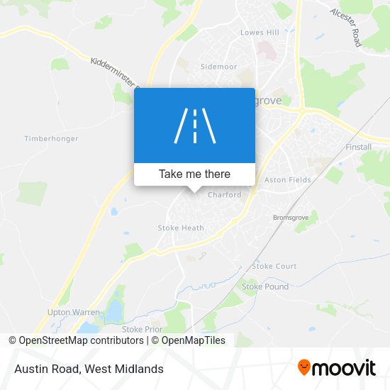 Austin Road map