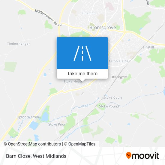 Barn Close map