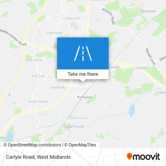 Carlyle Road map