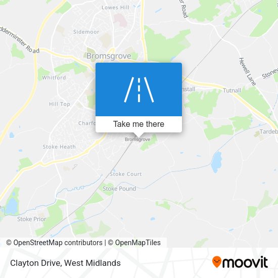 Clayton Drive map