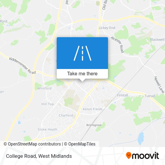 College Road map