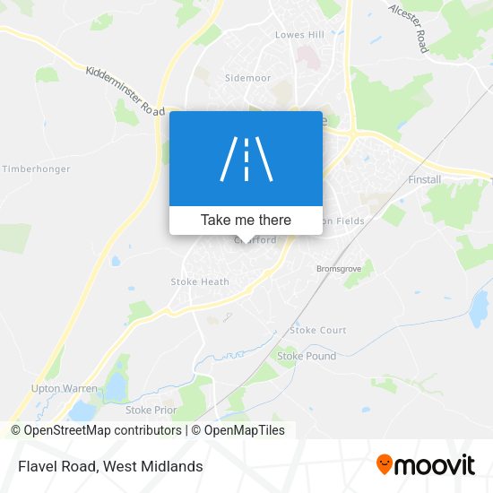 Flavel Road map