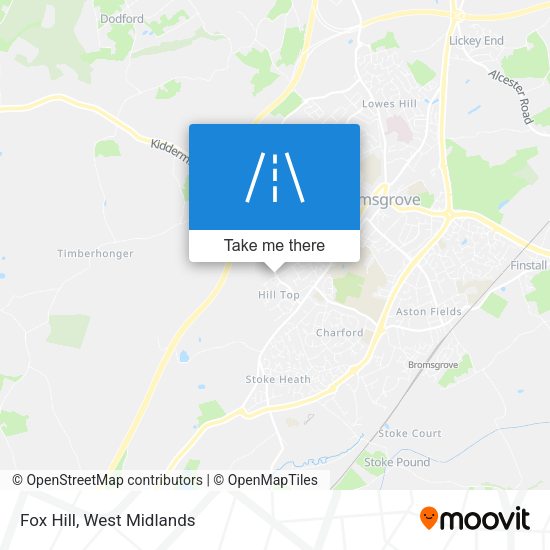 Fox Hill map