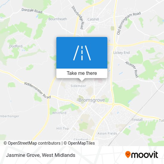Jasmine Grove map