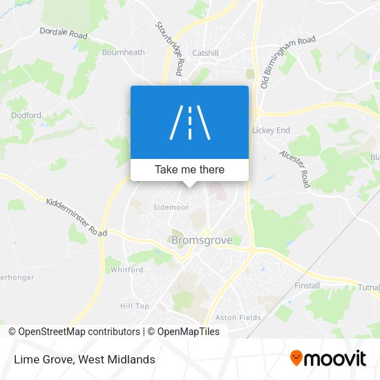Lime Grove map