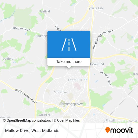 Mallow Drive map