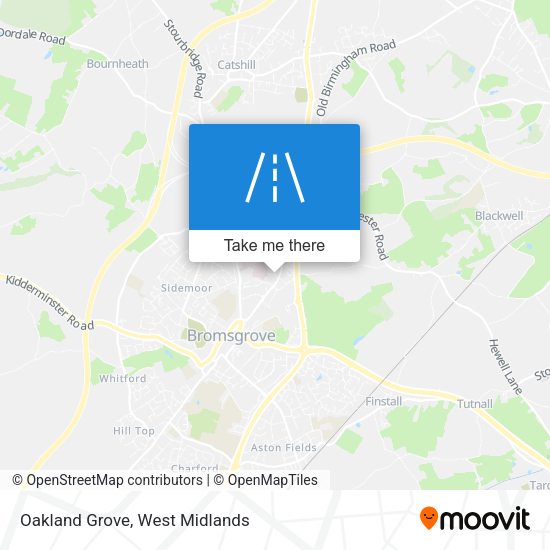 Oakland Grove map