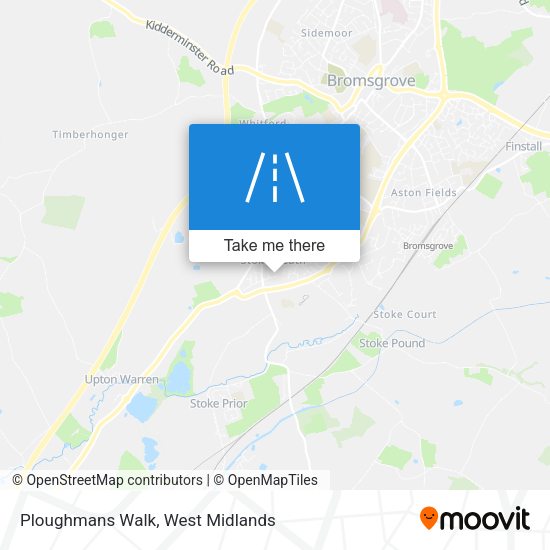 Ploughmans Walk map