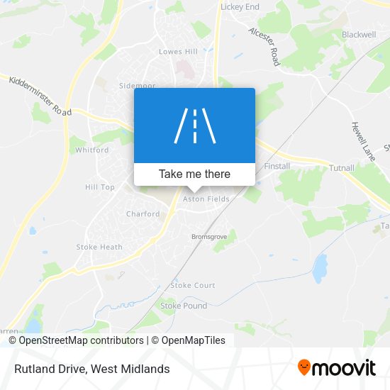 Rutland Drive map