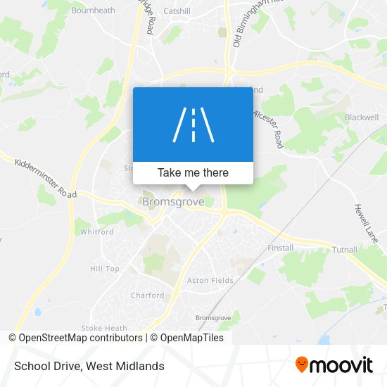 School Drive map