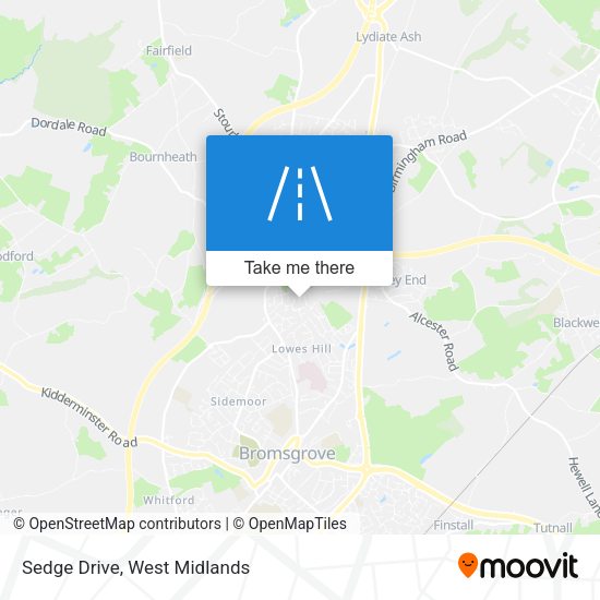 Sedge Drive map
