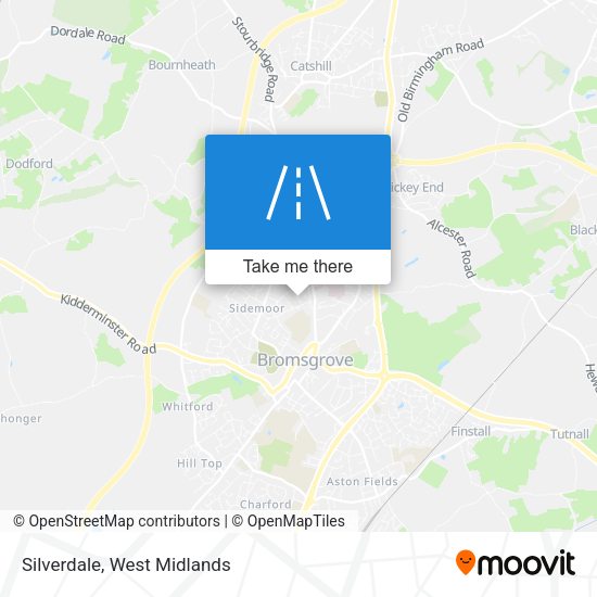 Silverdale map