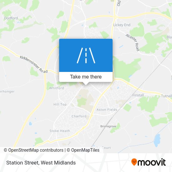 Station Street map