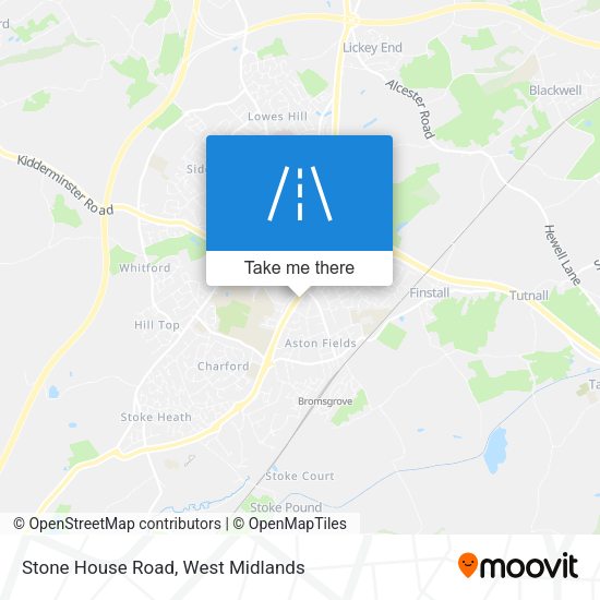 Stone House Road map