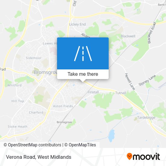Verona Road map